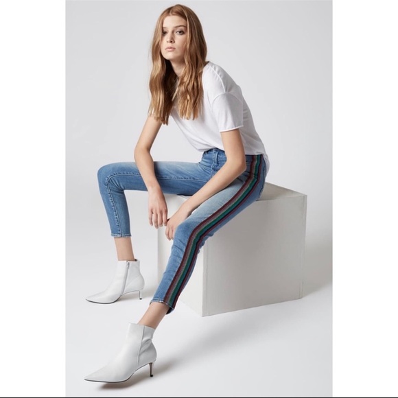 BLANKNYC The Bond Rainbow Skinny Jeans - Picture 4 of 10